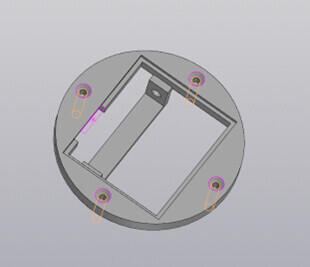 Лампа-крепеж для светодиодного прожектора