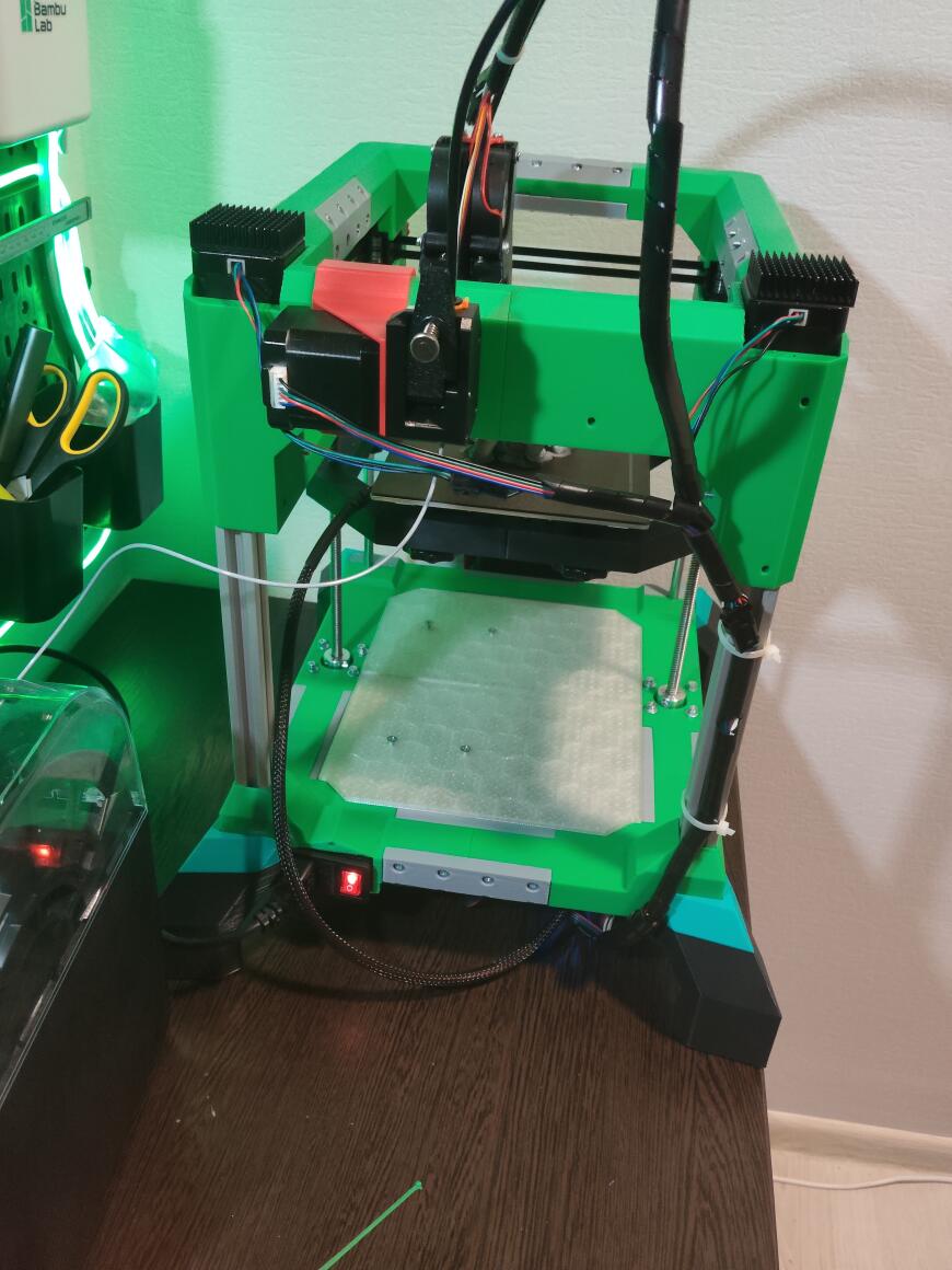 Самосборный принтер по проекту The100