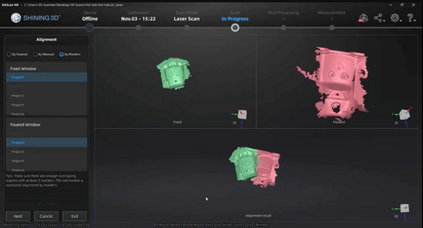 Вебинар: практическое применение 3D-сканирования в обратном проектировании гидромассажной ванны