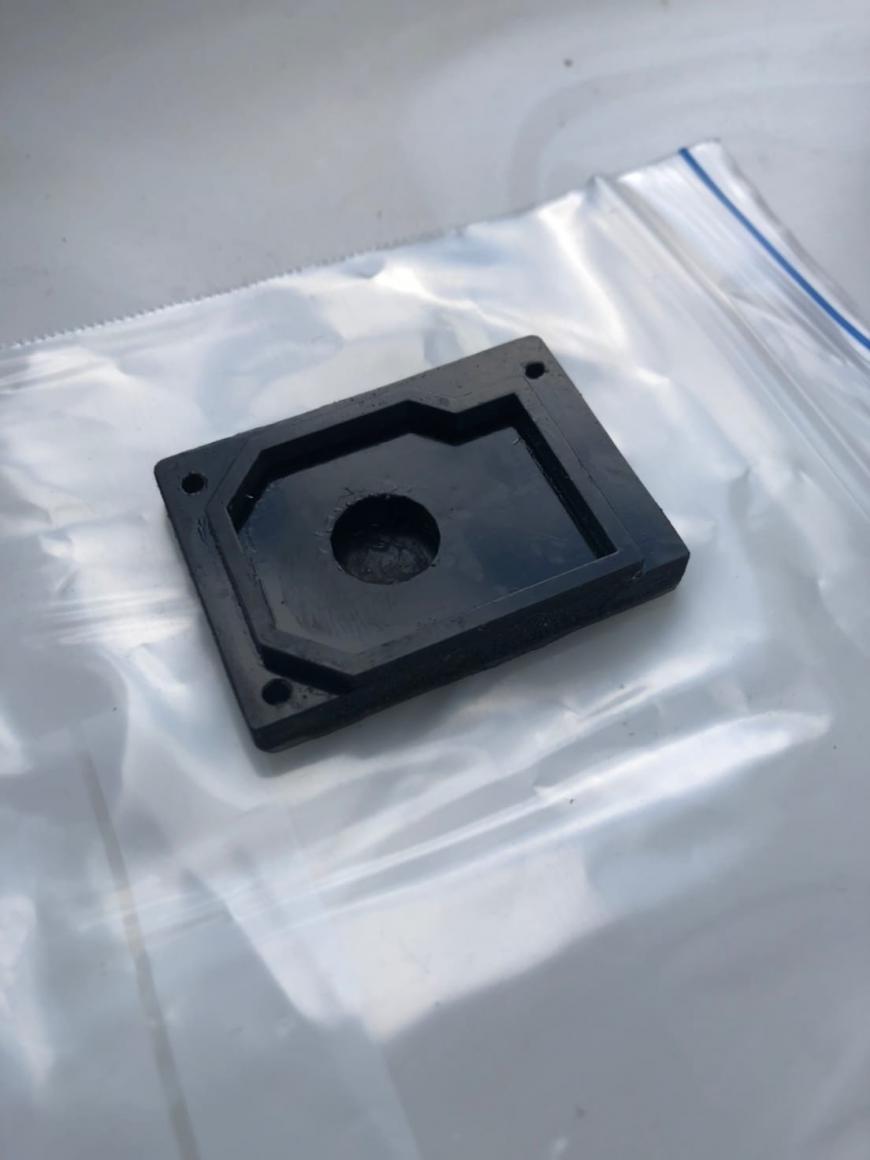 Печать крышечки на Photon-S, тестовой смолой Harzlab.