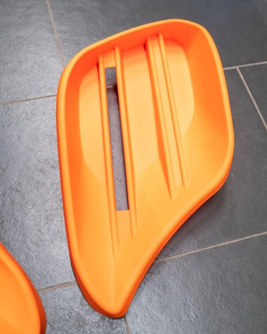 Напечатанные накладки в бампер Mercedes-Benz W223 BOX3D