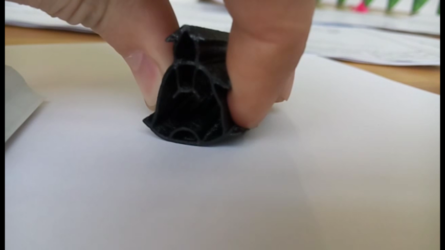 Indigo 3D Alpha: печать материалом TPU