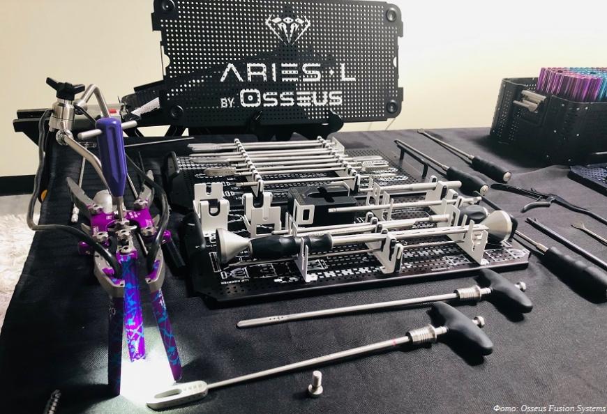 Osseus Fusion Systems предлагает 3D-печатные межпозвонковые имплантаты