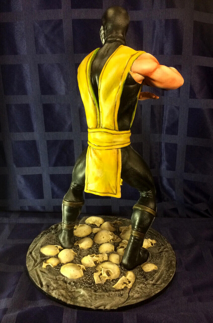 Scorpion 1995 mortal kombat for 3d print STL