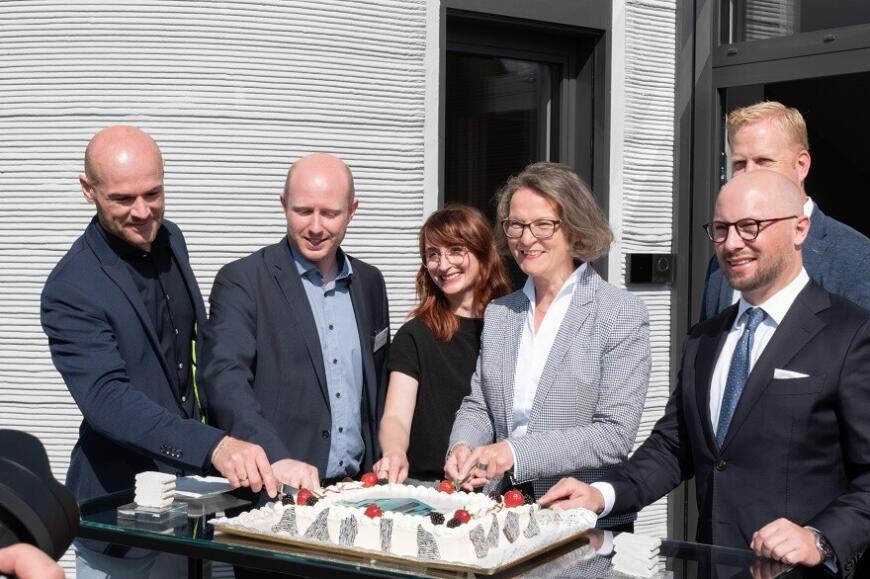 Первый в Германии 3D-печатный дом готов к сдаче в эксплуатацию