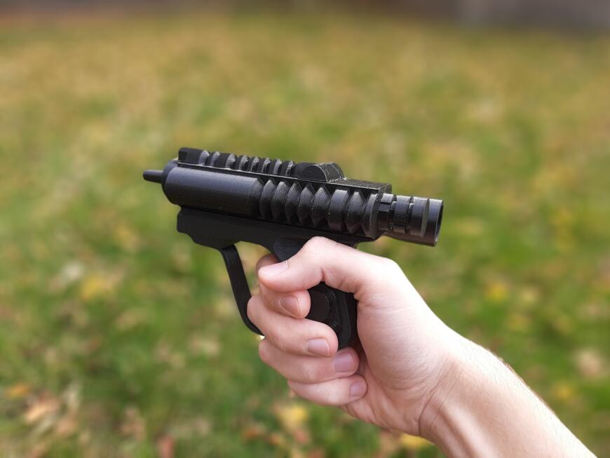 Бластерный пистолет имперских разведчиков EC-17 (DIY набор)