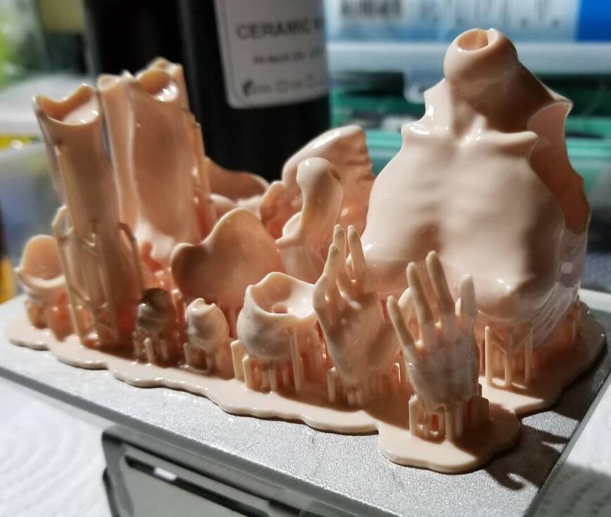 Печатаем фарфоровую куклу из Ceramics Hardlight