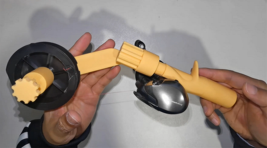 Кастомизация удочек с помощью 3D-сканера и 3D-принтера