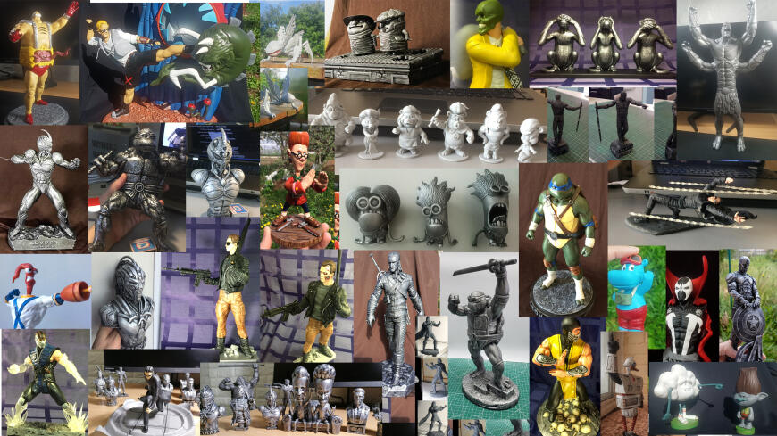 Замоделил, распечатал, покрасил