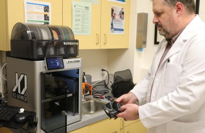 3D-печать на месте в современной медицине: как XO Armor приближает персонализированные ортезы к пациентам