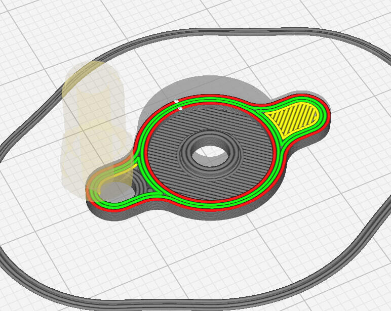 Проблема печати нависаний в ORCA SLICER
