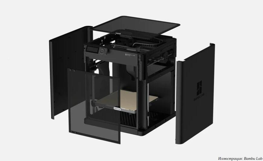 Bambu Lab выпустила FDM 3D-принтер P1S