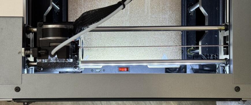 Проблема с печатью, деталь печатается под наклоном в горизонтале