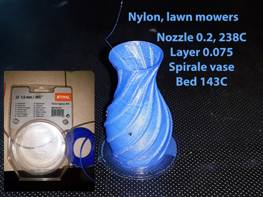 Nylon, леска для тримера.