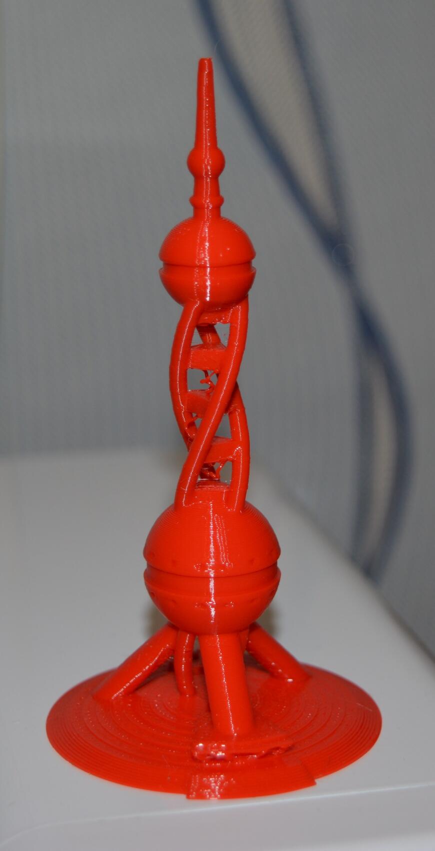 Обзор пластика PETG красный от RSCrossbridge