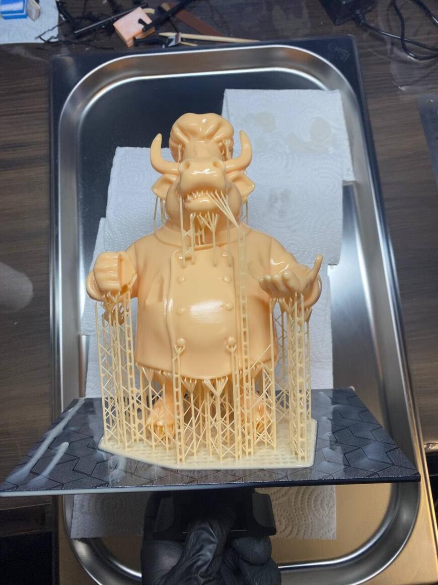 Как я быка распечатал.