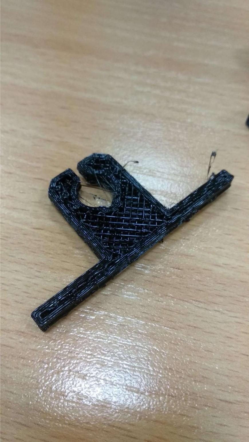 RepRap самосбор, первая печать, несколько проблем