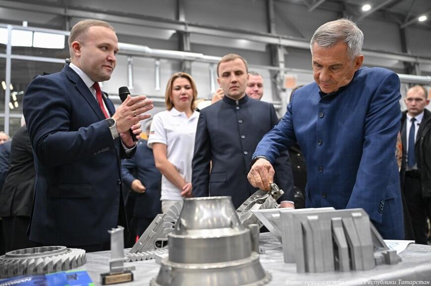 В Татарстане запущен завод по ремонту турбин с применением 3D-печати