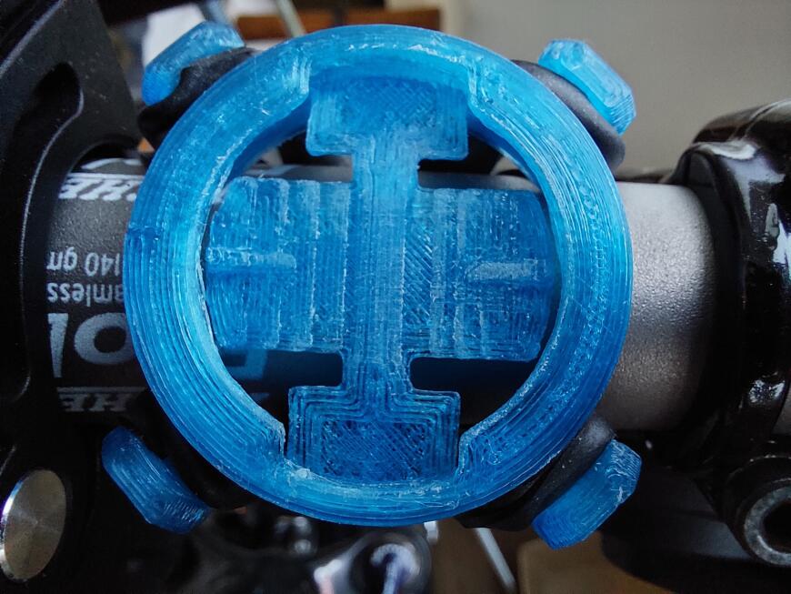 Крепление для велокомпьютера Bryton на руль