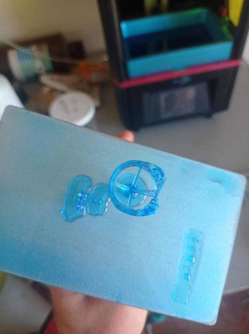 Anycubic Photon и  FormFutura Castable Wax Resin проблема печати. ХЕЛП