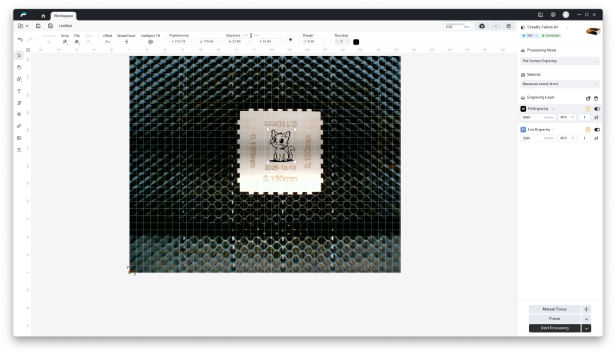 Creality Falcon A1 - опыт с домашним лазером, Часть 1 (железо) Creality Falcon A1 - опыт с домашним лазером, Часть 1 (железо)