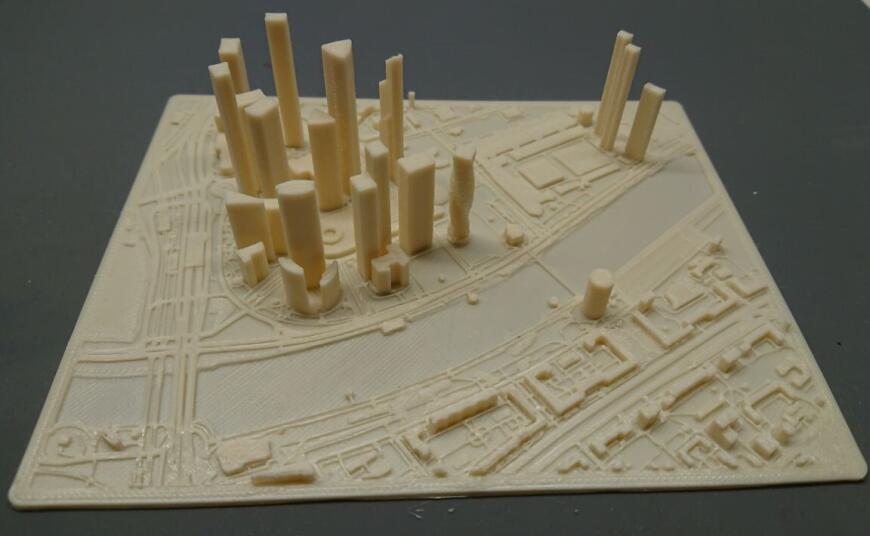 3D модель города из карты за пару кликов.