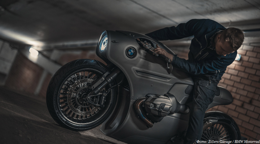 Самодельный мотоцикл BMW от Zillers Garage