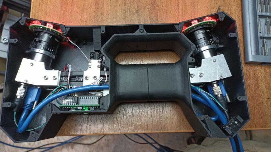 DIY ручной лазерный сканер, финальная сборка VT-LASER