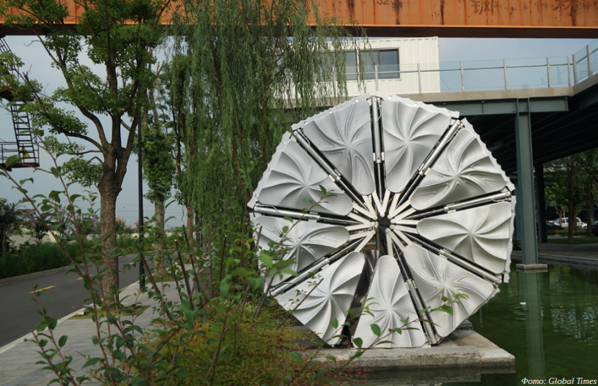 В Шанхае установили необычный 3D-печатный мост-раскладушку В Шанхае установили необычный 3D-печатный мост-раскладушку