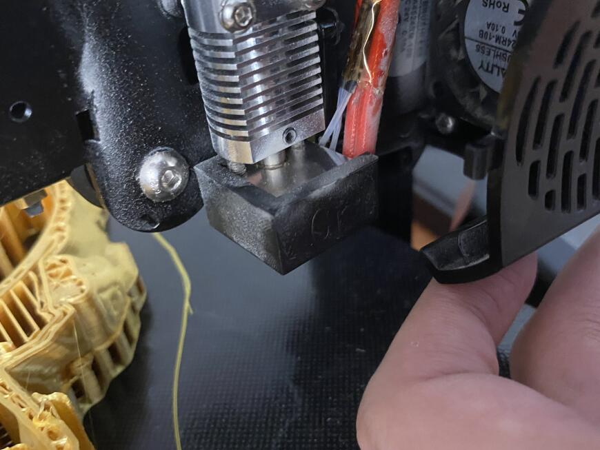 Nozzle is too lowperature во время печати Nozzle is too lowperature во время печати
