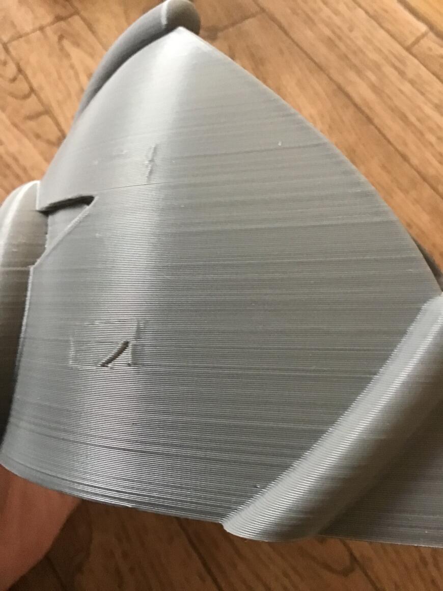 Ender 3 с skr mini e3 v 3.0, странные слои
