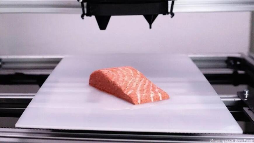 Рыбка из грибков: в австрийские супермаркеты поступил 3D-печатный имитатор лососины
