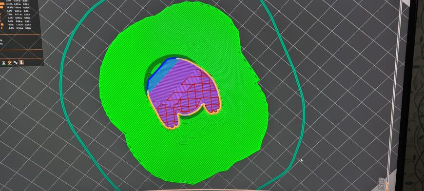 Дефект печати внешних стенок