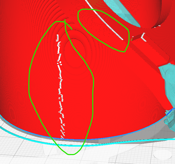 Артефакты нарезки в Ultimaker cura 5.6.0