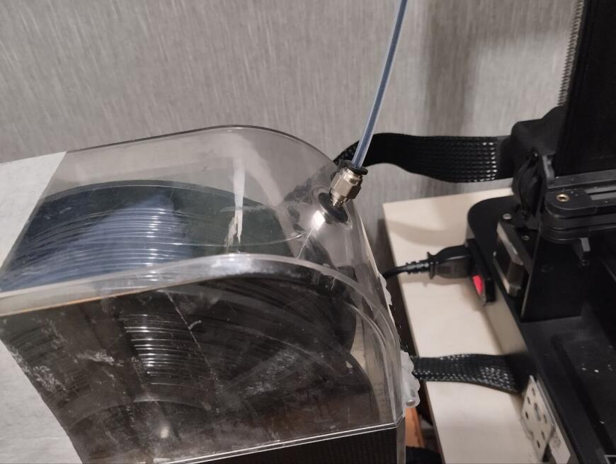 Исправление кривых осей Ender 3 SE и сушка филамента