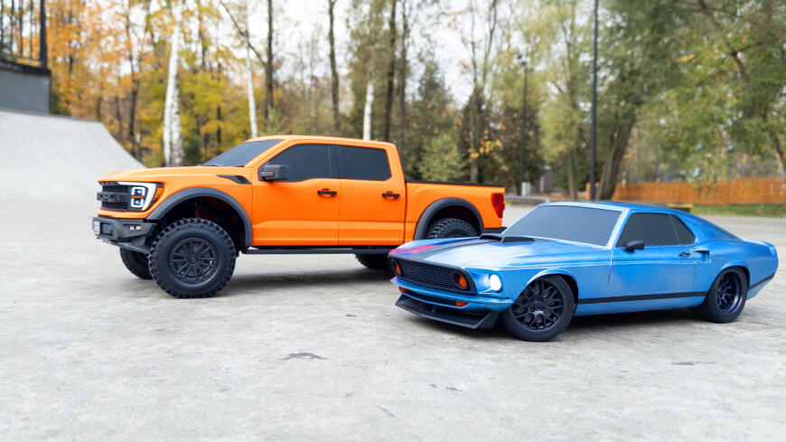 RC модель Ford F-150 Raptor на 3D принтере