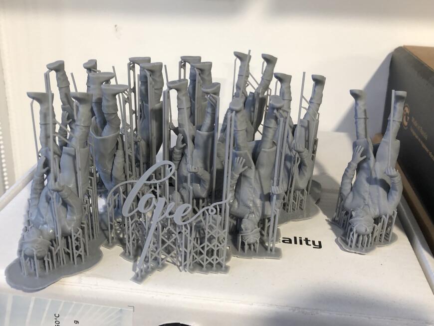 Elegoo SATURN. БРАК. Если попали на темную сторону.