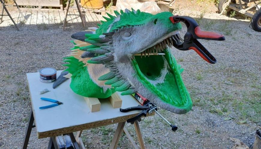 3D печатный Дракон фан-арт