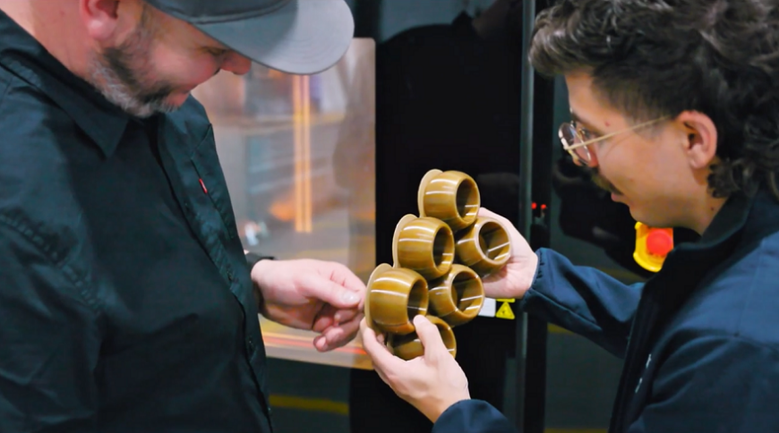 Быстрое масштабирование промышленной 3D-печати для выполнения критически важных производственных задач