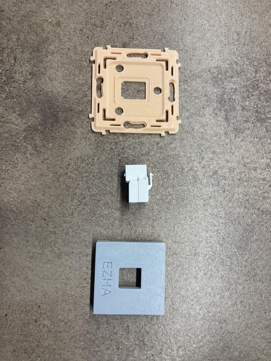 Ethernet-розетка для Legrand серии Valena Life (+ .step файл)