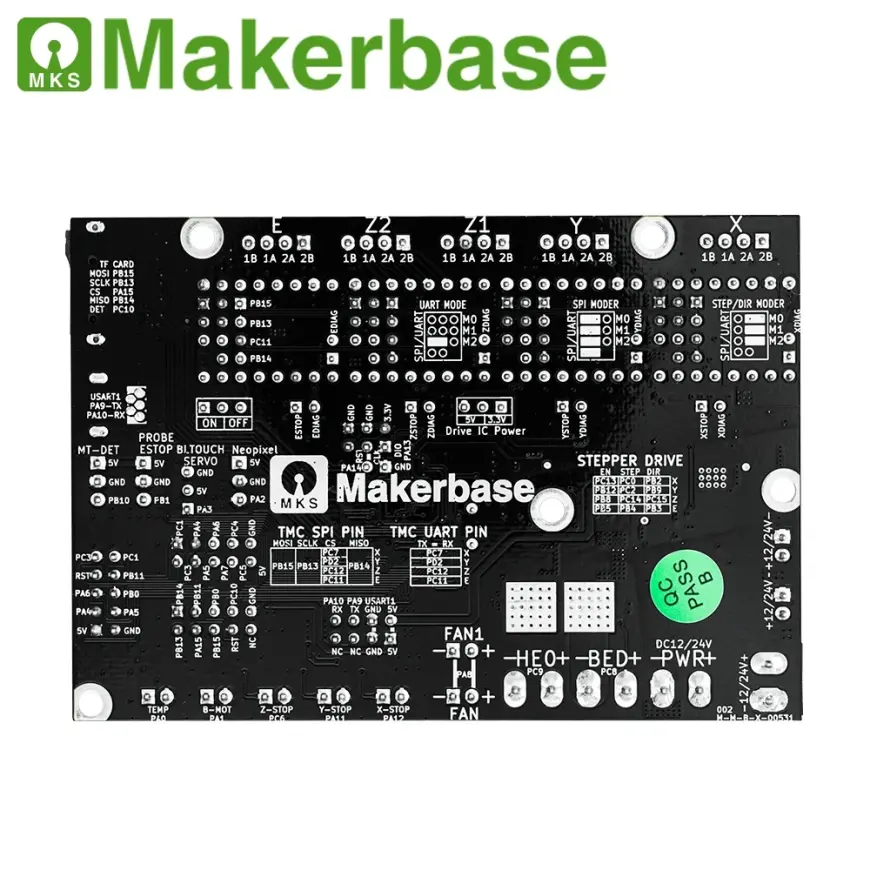 Подключение внешнего драйвера к Makerbase MKS Robin E3D V1.1