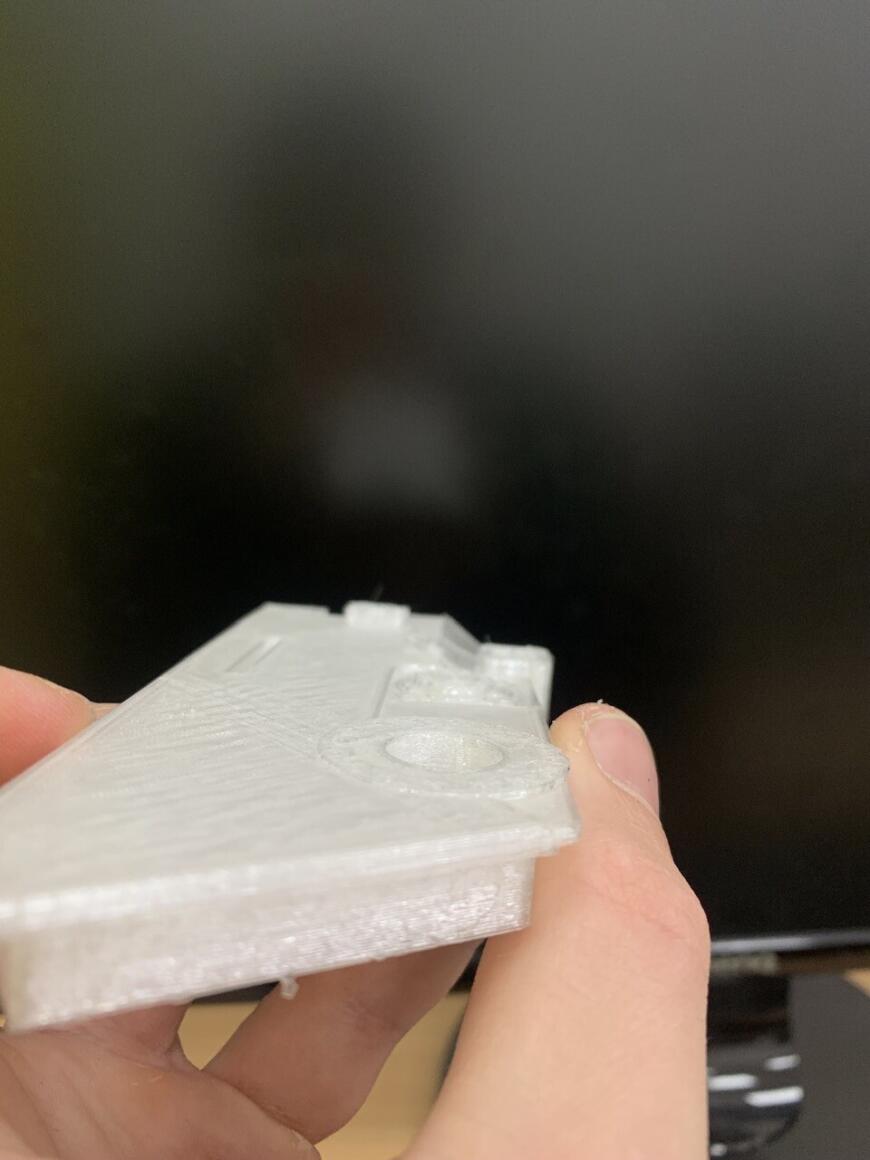 Бугры на крышке при печати PLA PETG