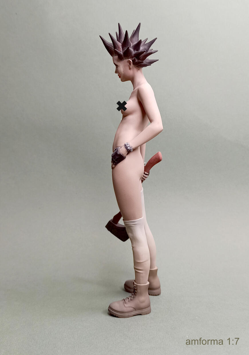 Девушка панк Девушка панк