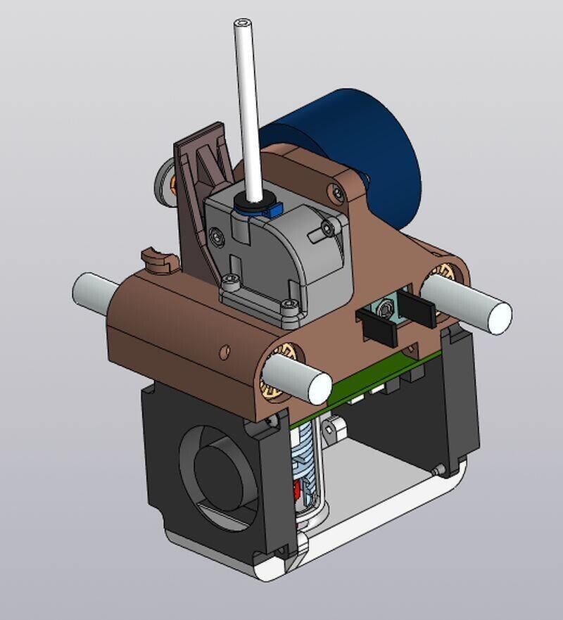 Новая печатающая голова с direct-extruder для Flying Bear Ghost 4S
