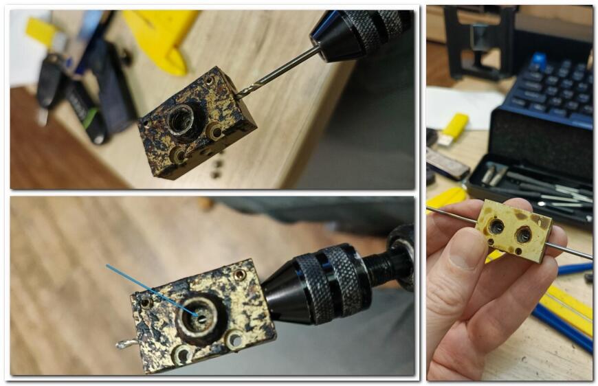 Чистка микс-хотэнда принтера Geeetech A10M