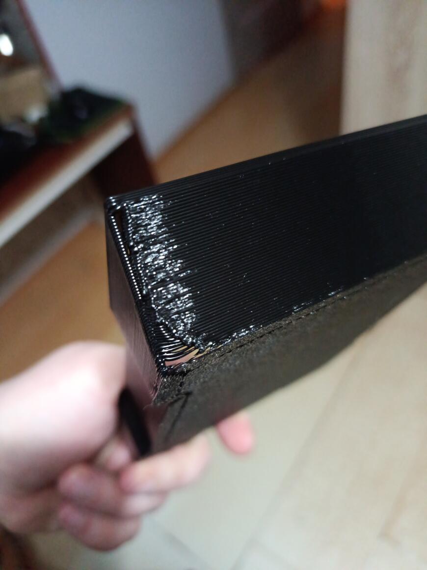 Печать соплом 1.0 мм.