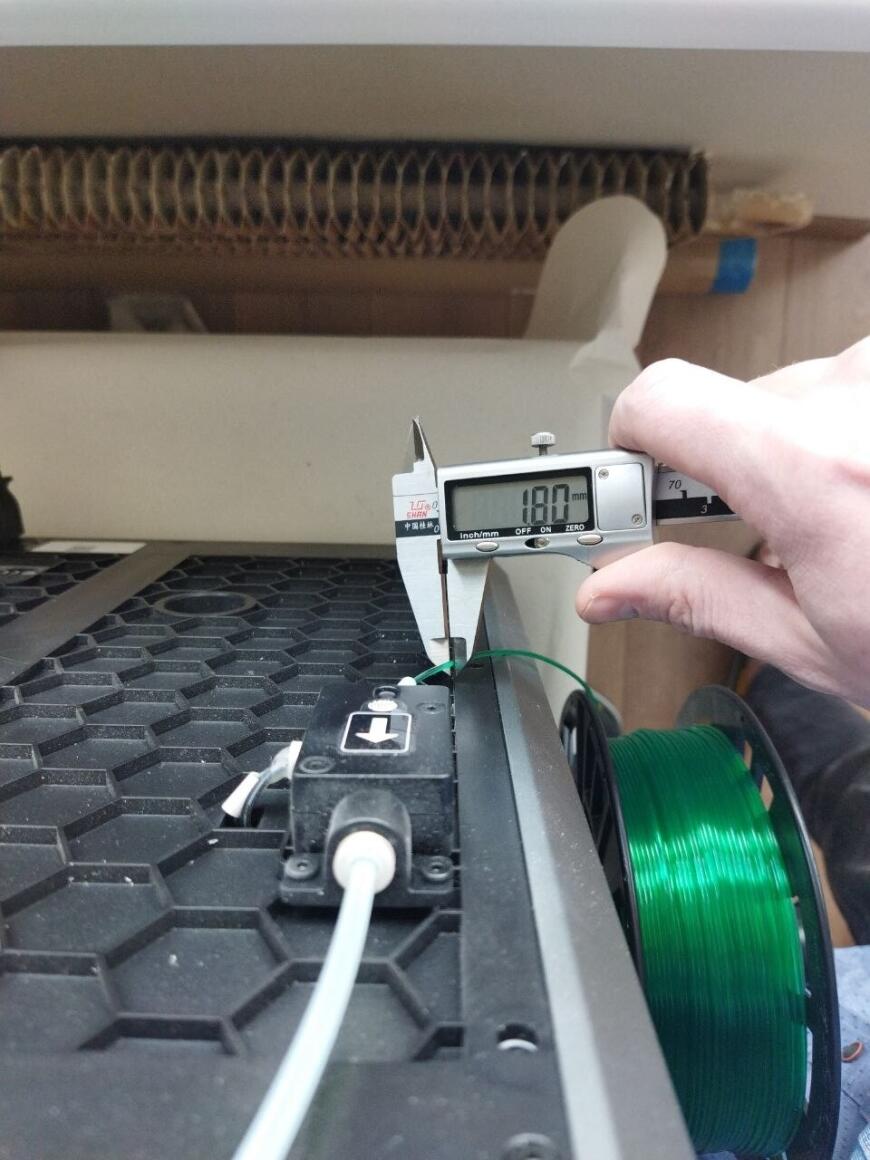 Печальный зеленый полупрозрачный PETG+ от LIDER 3D (акция 