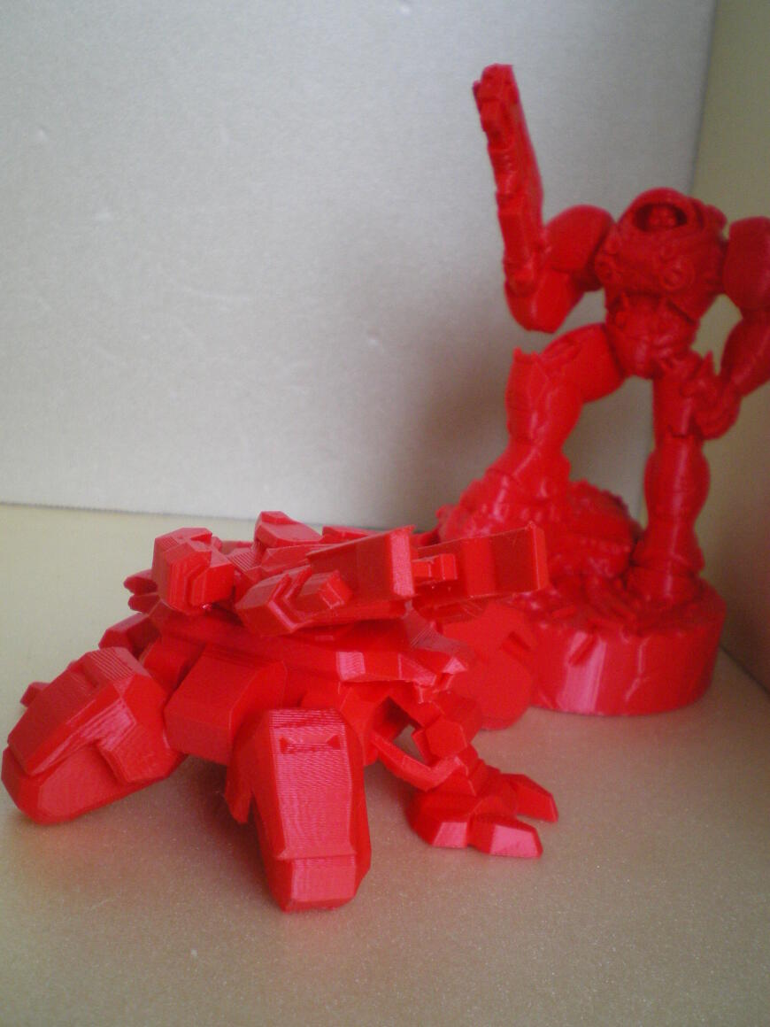 Обзор пластика для 3д печати RS Crossbridge PLA Красный