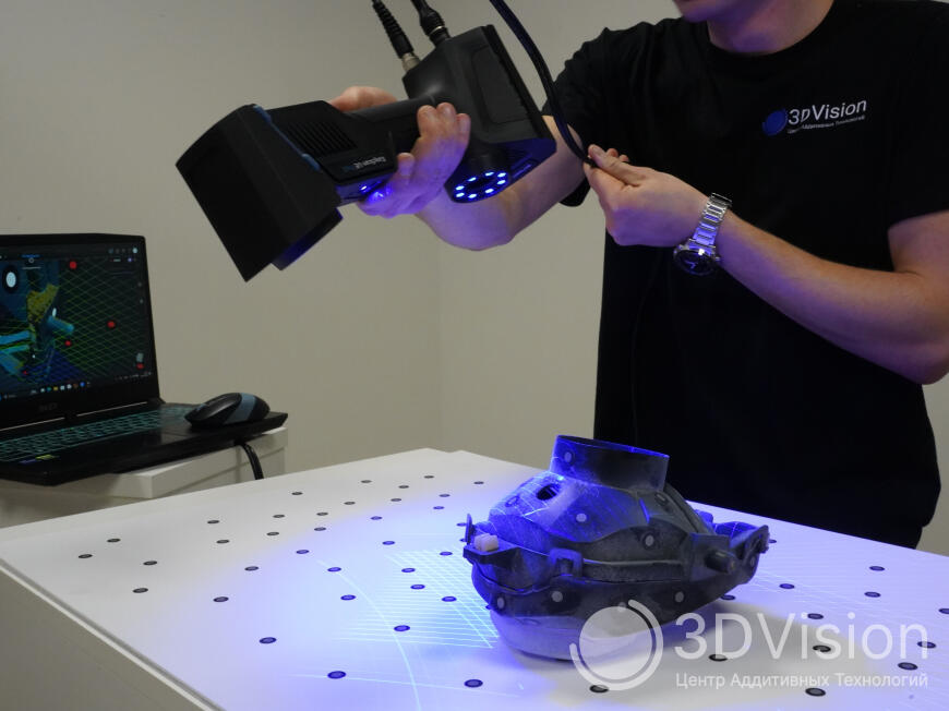 3D-сканер ScanLine EasyScan UE PRO 2: беспроводная эффективность