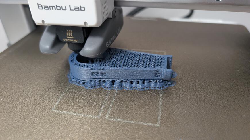 Печать карбоном (PETG CF)